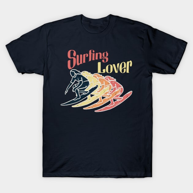 Surfing Lover T-Shirt by RiyanRizqi